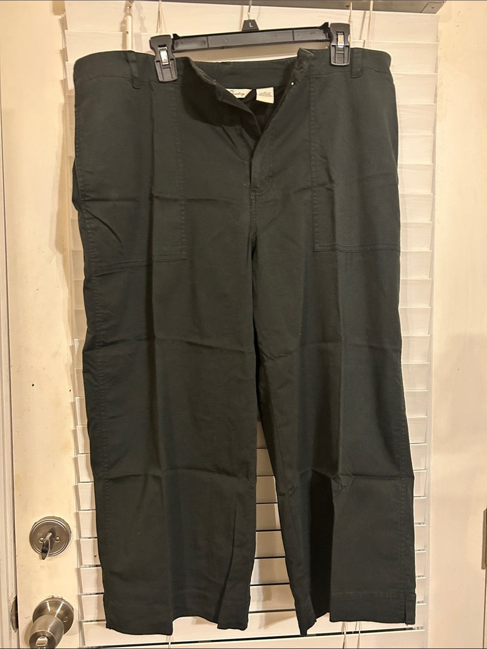 French Laundry Charcoal Wide-Leg Pants